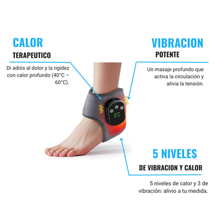Tobillera Térmica Masajeadora - Therma Calm®