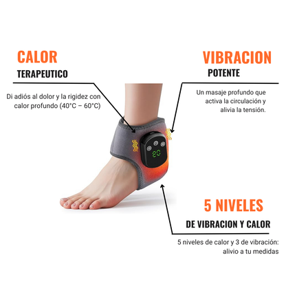 Tobillera Térmica Masajeadora - Therma Calm®